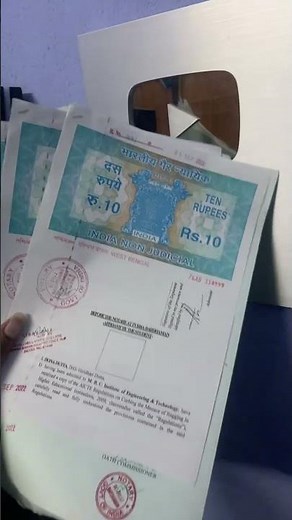 Anti-Ragging Certificate Affidavit