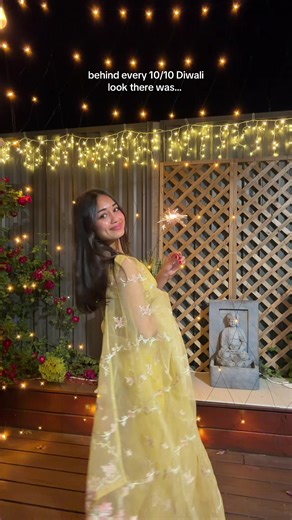 Stylish Sheer Sari: My Favorite Indian Look