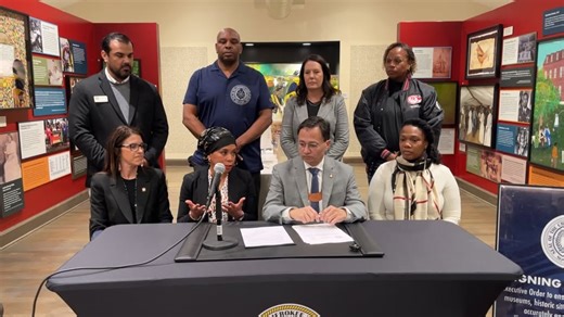 🔴 LIVE: Tune in as Cherokee Nation Principal Chief Chuck Hoskin Jr., joined by other Cherokee Nation leaders, signs an Executive Order to ensure that Cherokee Nation Museums, Historic Sites and related materials accurately and fully reflect the Cherokee Nation Experience Enslaving Black People, Emancipation and the Freedmen Experience. ❤️ | Cherokee Nation