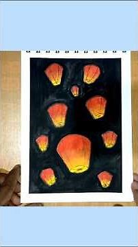 🪔 Happy Diwali / Diwali painting for beginners #arttutorial #diwalipainting #easyart #diyadrawing