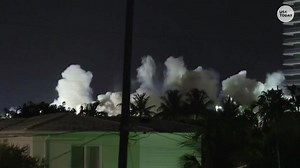 Demolition of Surfside, Florida condo near Miami that partially collapsed in June