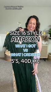 LINK IN COMMENTS TO SHOP 🔗🔗🔗 Amazon Fashion ✨ what I got vs what I ordered! All of these are linked under my PRIME DAY FASHION FINDS ⚡️ #amazonfinds #primedaydeals #amazonfashion #size16style | Amanda Reeder