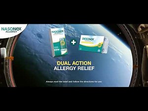Dual Action with Nasonex Allergy and Desonex 6 sec