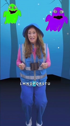 🎵👻 RAINBOW GHOSTS ABC FREEZE DANCE! 👻🎵