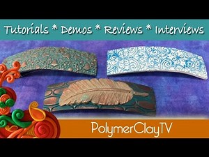Make Some Fun and Easy Polymer Clay Barrettes