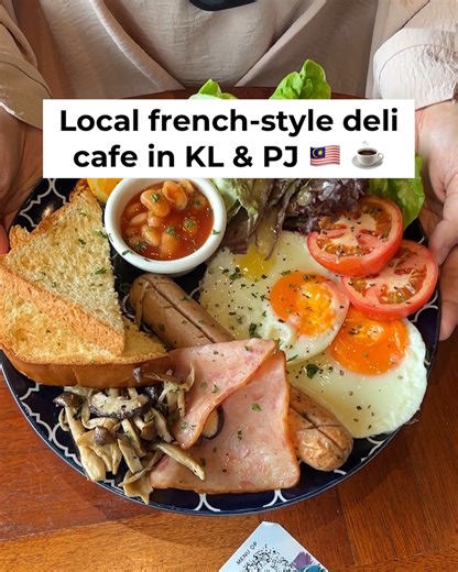 This local French-style cafe serves Big Breakfast, Apple Cinnamon Crumbles, French Cinnamon Toast & more 😍 | KL Foodie
