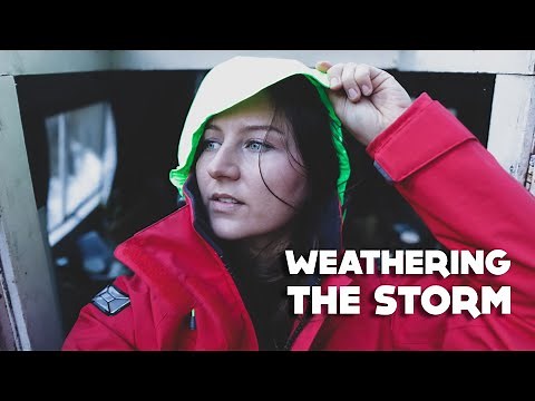 Extreme Boating in Torrential Rain. The Day When the Storm Hit.