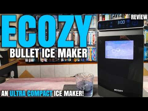 An Ultra Compact But Impressive Ice Maker! | eCozy Frisco Core Bullet Ice Maker Review