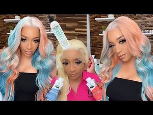 HAIRCOLOR WITH RIT CLOTHING DYE. #boldholdliquidgold