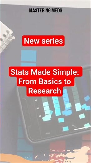 Stats Made Simple: From Basics to Research #statistics #biostatistics #epidemeology