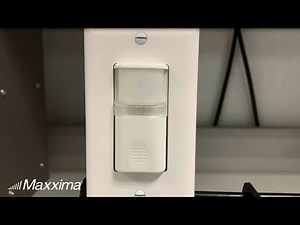 MaxximaStyle: Occupancy Sensor Wall Switch with LED Night Light