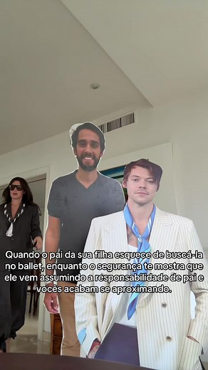 Esquecer de buscar no balé: quando o segurança vira pai de coração