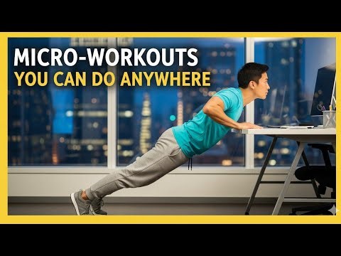 Micro Workouts You Can Do Anywhere | Quick Fitness Hacks | Life Glow Boost