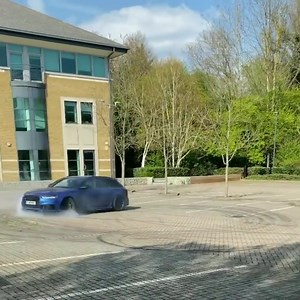 Audi RS6 C7 V8 TFSI TwinTurbo AWD Doing Donuts 😎 🚘Owner:@liamdoran | Turbo & Stance