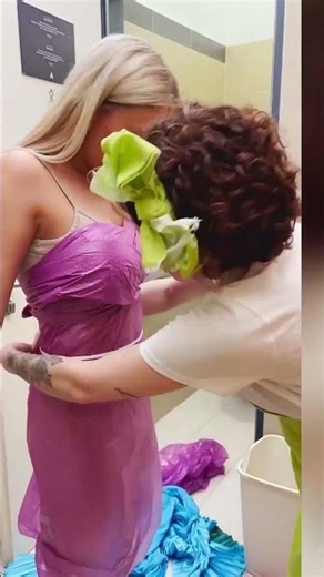 Unexpected Cleaning Lady Dress Setup 🤯