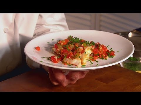 White fish with tomato salsa | Cooking With Styles