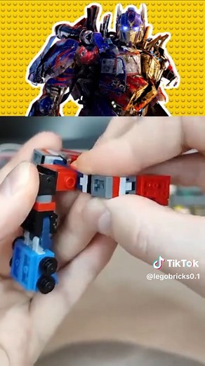 LEGO MOC Transformers Car Building Tutorial