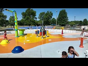The Splashpad at Hubbard Park, Sedalia, MO