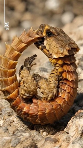 The Armadillo Girdled Lizard: Nature’s Living Armor