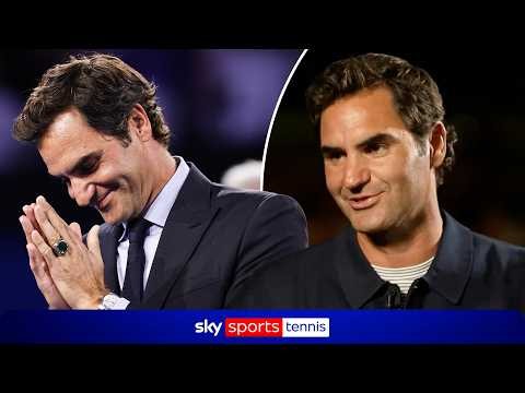 "What, I did that?!" | Roger Federer reflects on his career after Hall of Fame induction 🎾