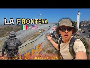Exploring the busiest border in the world on foot | Mexico/USA border 🇲🇽🇺🇸