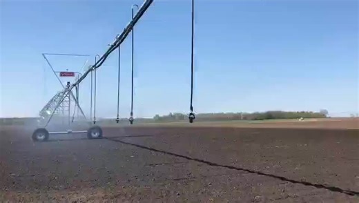 10-100ha DC Motor  Solar Power Center Pivot Irrigation System