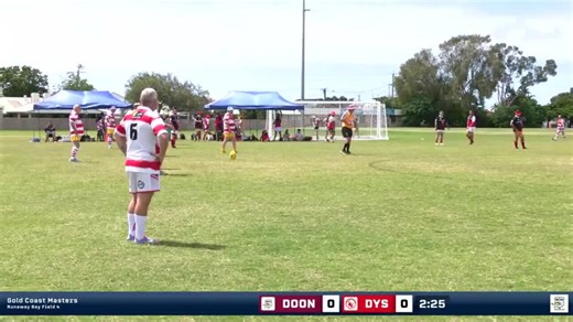 Replay: 2026 Gold Coast Masters Rugby League Carnival Day 1 Field 4 – Doonside Rebels vs Dysart Bulls Masters