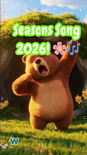 Seasons Song 2026 : Spring Brain Break Fun 🌷🐣🌞 #shorts
