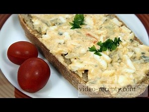 Vajíčková nátierka - videorecept