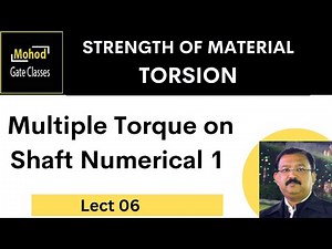 Torsion 06 Multiple Torque on Shaft Numerical 1