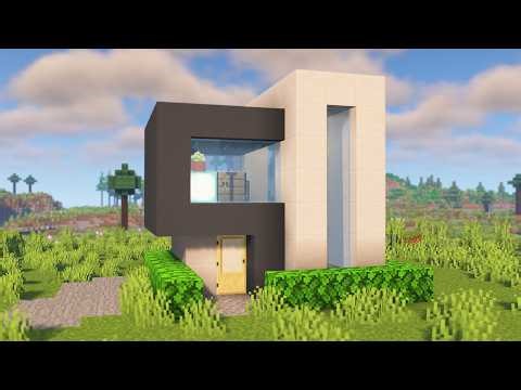 Minecraft: How to Build a Small Quartz House