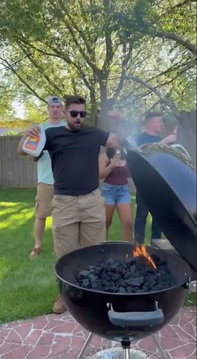 BBQ Explosion Goes HORRIBLY Wrong!