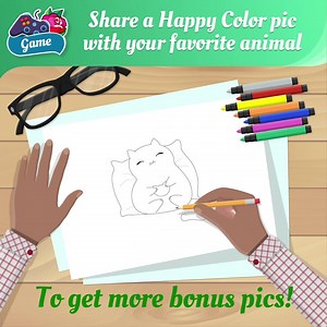 99K views · 7.4K reactions | Hi, Happy Colorfans!☀️ It’s the 3rd day of our 10 bonus pics event❗️ What you need to do this time: Color a pic with your favorite ANIMAL in our app Share it in the comments below! Only 3 days to go! | Happy Color - Color by Number | Facebook