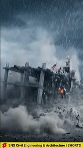 The RC building collapsed while working. #engineering #construction #Architecture #ai