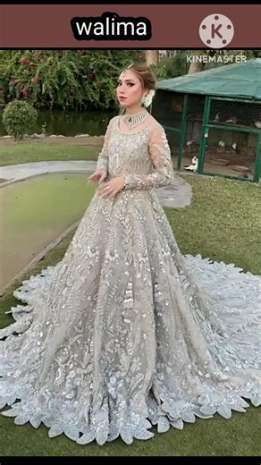 beautiful bridal dress designing ideas for girls #trending