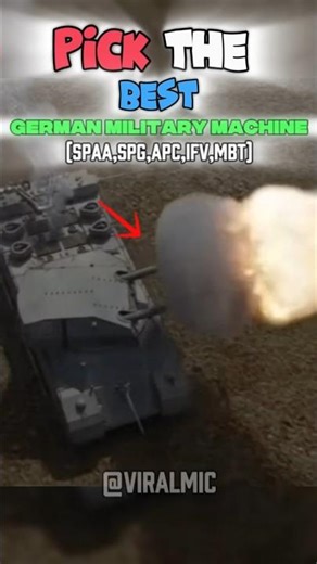 Pick the Best German Military Machine – Steel Beasts Edition 🇩🇪😂