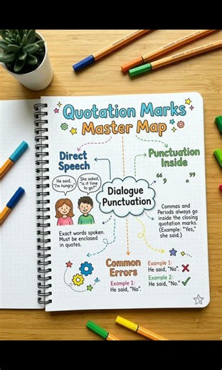 How to Use Quotation Marks Perfectly in Dialogue #LearnEnglish #EnglishGrammar #PunctuationRules#ESL