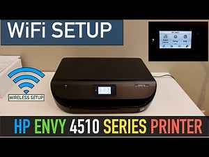 HP Envy 4510 WiFi Setup, Connect To Router.