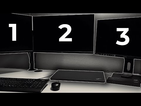 3 Monitore an Windows Laptop anschließen - Quicktipp #9