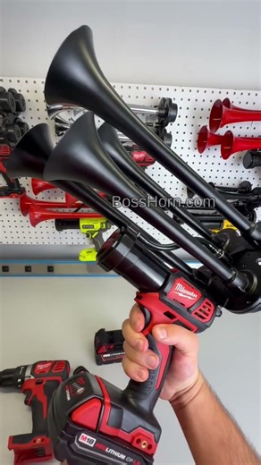 150DB Train Horn with Remote Control - Milwaukee Compatible