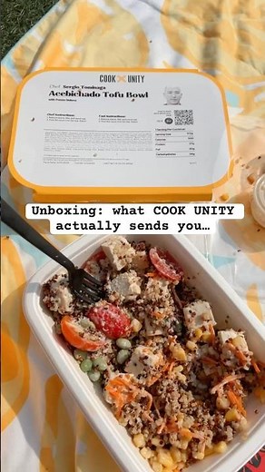 Unboxing: what COOK UNITY meals really look like.. #shorts #cookunity