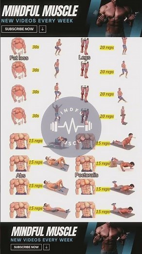 Body Home Workout | Mindful Weekly Fitness Routine (No Equipment)