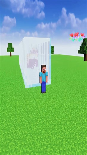 Minecraft Challenges: Save Steve with Glass Panes