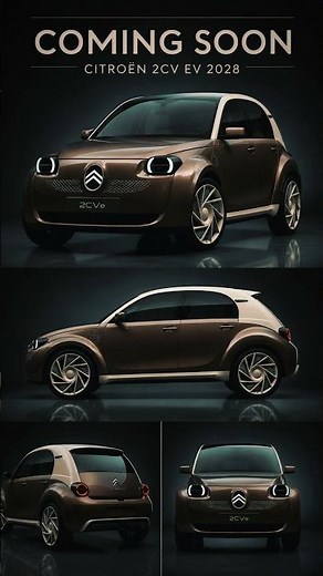 Citroën 2CV Is Coming Back… As an EV ⚡ #automobile #butifyoucloseyoureyes #luxury