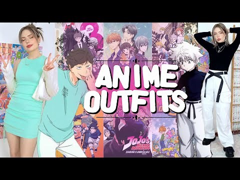 dressing like ANIME CHARACTERS (but it's actually wearable for my closet weebs)