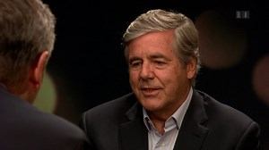 mit dem ehemaligen Chef der Deutschen Bank Josef Ackermann