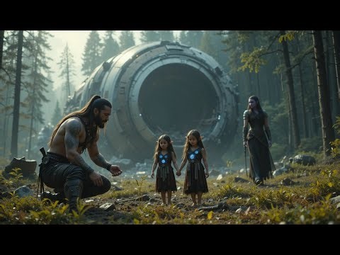 Human Rescues Two Little Alien Girls… Next Day, Their Mother Arrives With a Strange Reward!.