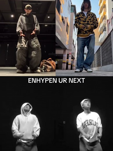 Enhypen's Sticky Dance Challenge with Shotaro and Riize