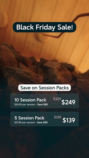 Black Friday Deals on Sauna, Ice & Steam session packs! For a limited time only: 10 Session Pack — $249 (save $80) 5 Session Pack — $139 (save $50) Perfect for your own weekly reset — or as a gift for someone who needs the reminder to slow down. Our clubs offer: Traditional Finnish Saunas Infrared Saunas Ice Baths (3°C & 10°C) Steam Room Open daily 6AM–11PM across Bondi Junction, Green Square & Marrickville from December 8th. | XtraClubs