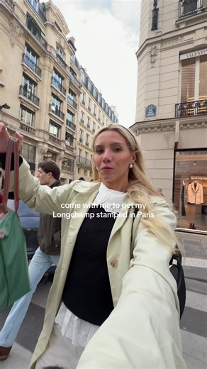 @Longchamp please explain I was literally so excited😭😭 maybe I just had a mean sales associate but I literally carried my bag around all day and she said no #longchamp #longchampparis #longchampbag #longchamps #parisshopping